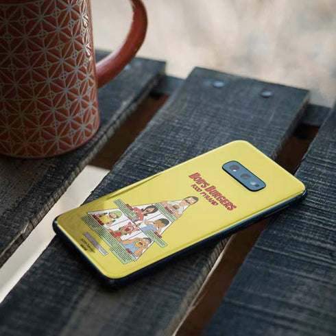 Bobs Burgers Food Pyramid Galaxy S10e Skin