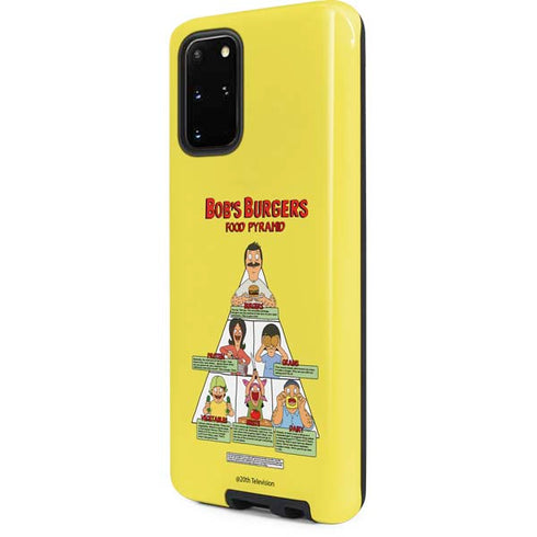 Bobs Burgers Food Pyramid Galaxy S20 Plus Pro Case