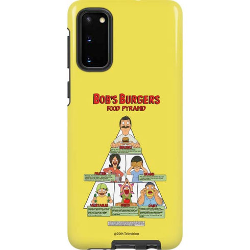 Bobs Burgers Food Pyramid Galaxy S20 Pro Case