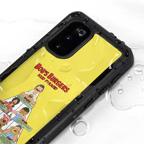 Bobs Burgers Food Pyramid Galaxy S20 Waterproof Case