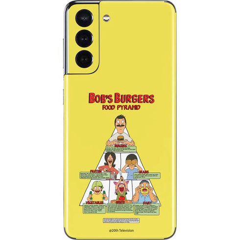 Bobs Burgers Food Pyramid Galaxy S21 5G Skin
