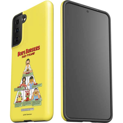 Bobs Burgers Food Pyramid Galaxy S21 FE Pro Case