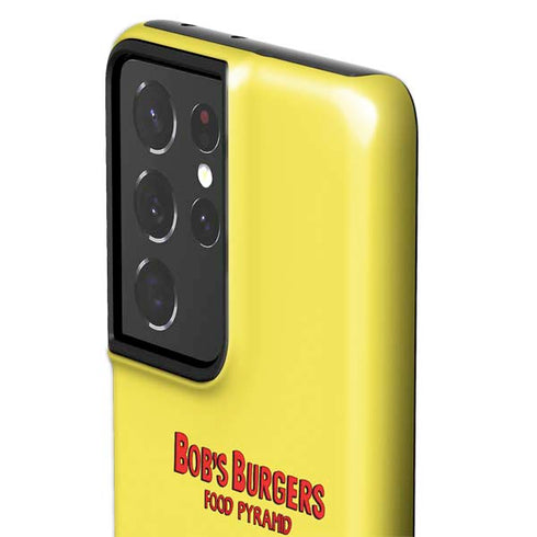 Bobs Burgers Food Pyramid Galaxy S21 Ultra 5G Pro Case
