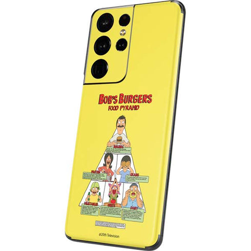 Bobs Burgers Food Pyramid Galaxy S21 Ultra 5G Skin