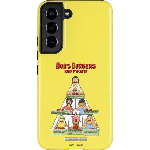 Bobs Burgers Food Pyramid Galaxy S22 Pro Case