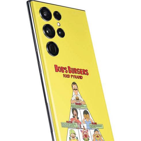 Bobs Burgers Food Pyramid Galaxy S22 Ultra Skin