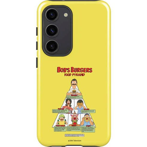 Bobs Burgers Food Pyramid Galaxy S23 Pro Case