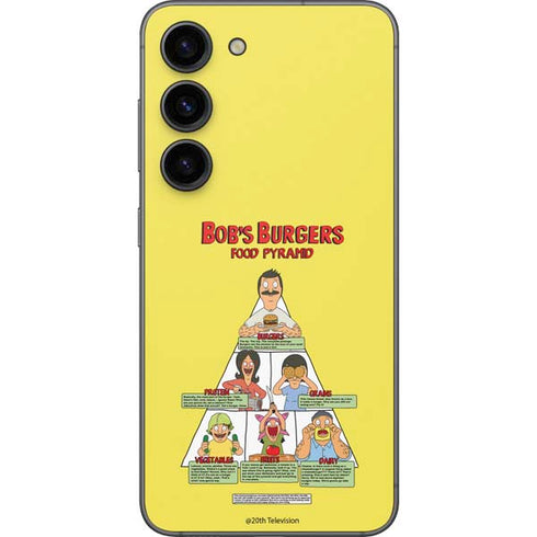 Bobs Burgers Food Pyramid Galaxy S23 Skin