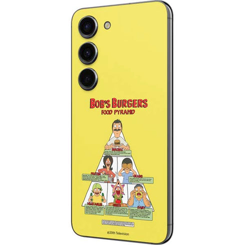 Bobs Burgers Food Pyramid Galaxy S23 Skin