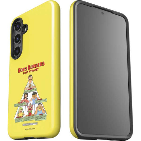 Bobs Burgers Food Pyramid Galaxy S25 Impact Case