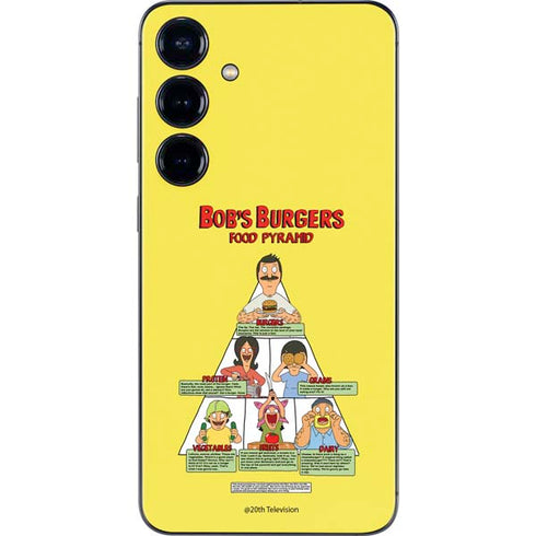 Bobs Burgers Food Pyramid Galaxy S25 Plus Skin