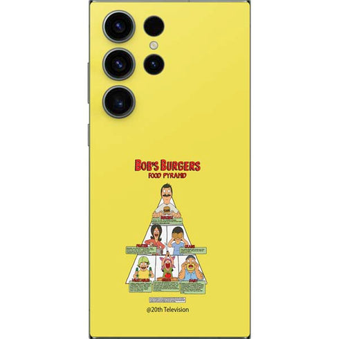Bobs Burgers Food Pyramid Galaxy S25 Ultra Skin