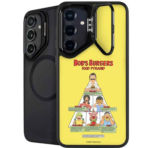 Bobs Burgers Food Pyramid Galaxy S26 Plus Kickstand Case