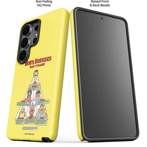 Bobs Burgers Food Pyramid Galaxy S26 Ultra Impact Case