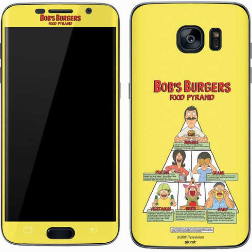 Bobs Burgers Food Pyramid Galaxy S7 Skin
