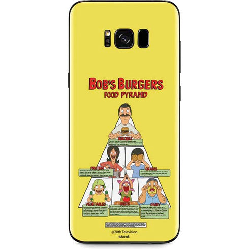 Bobs Burgers Food Pyramid Galaxy S8 Skin