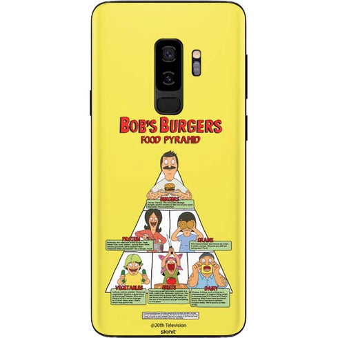 Bobs Burgers Food Pyramid Galaxy S9 Plus Skin