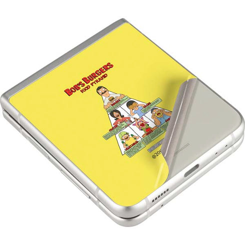 Bobs Burgers Food Pyramid Galaxy Z Flip3 5G Skin