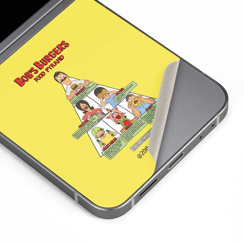 Bobs Burgers Food Pyramid Galaxy Z Flip6 Skin