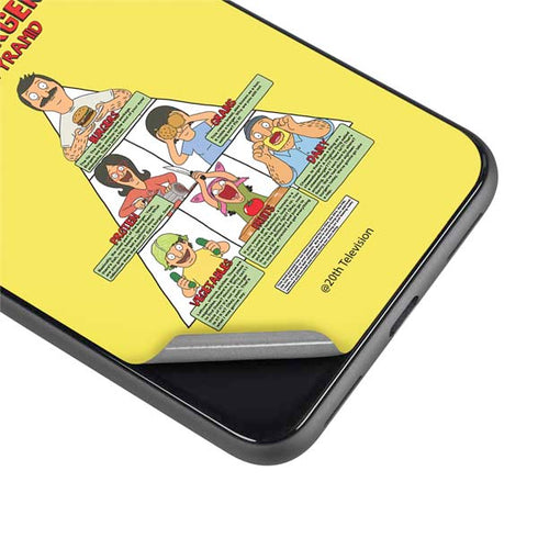 Bobs Burgers Food Pyramid Google Pixel 4 XL Skin