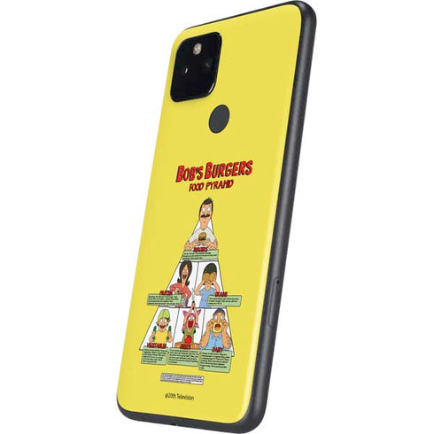 Bobs Burgers Food Pyramid Google Pixel 5a Skin