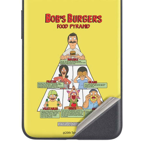 Bobs Burgers Food Pyramid Google Pixel 5a Skin