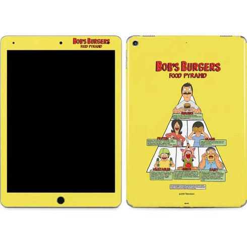 Bobs Burgers Food Pyramid iPad Skins