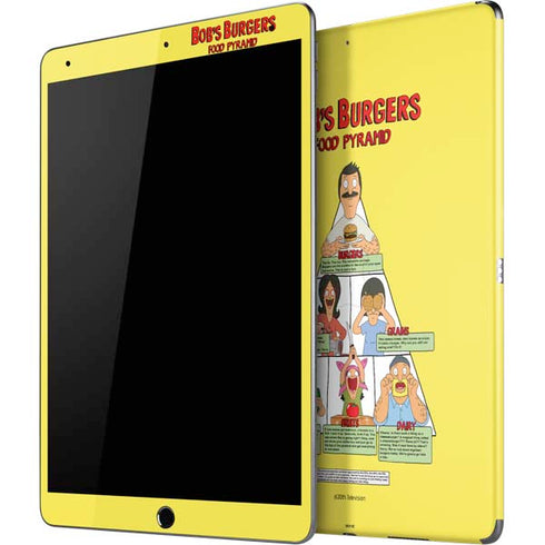 Bobs Burgers Food Pyramid iPad Skins