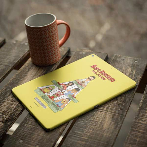 Bobs Burgers Food Pyramid iPad Skins