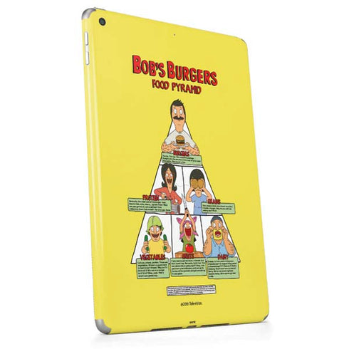 Bobs Burgers Food Pyramid Apple iPad Skin
