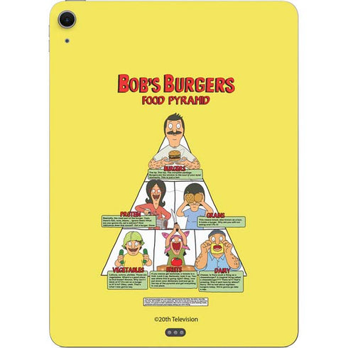 Bobs Burgers Food Pyramid Apple iPad Air Skin