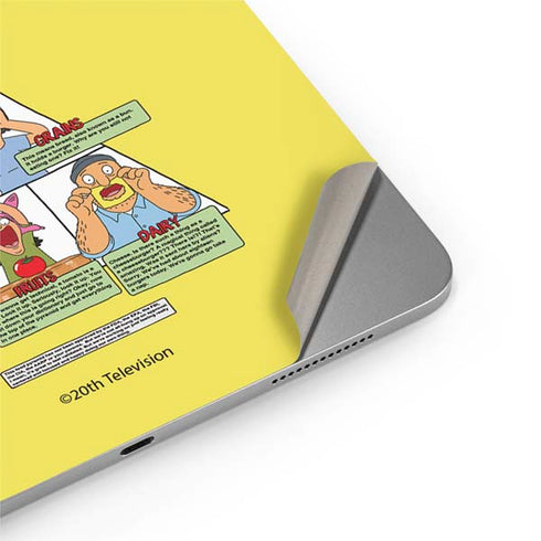 Bobs Burgers Food Pyramid Apple iPad Air Skin