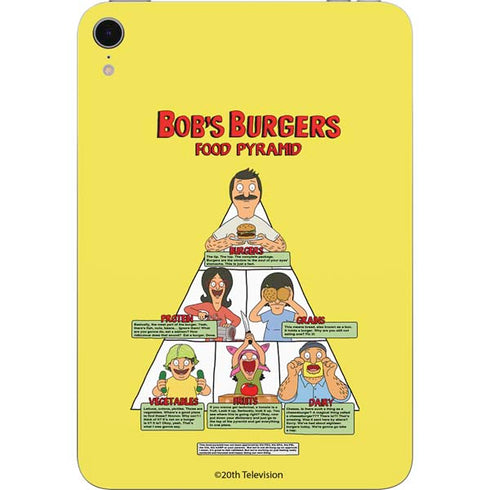 Bobs Burgers Food Pyramid Apple iPad Mini Skin