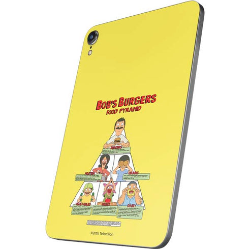 Bobs Burgers Food Pyramid Apple iPad Mini Skin