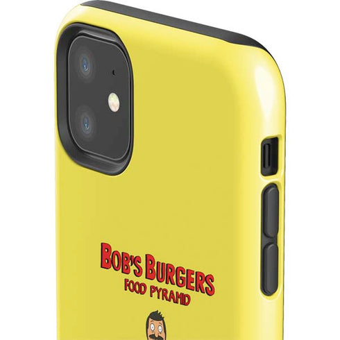 Bobs Burgers Food Pyramid iPhone 11 Impact Case