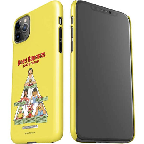 Bobs Burgers Food Pyramid iPhone 11 Pro Max Lite Case