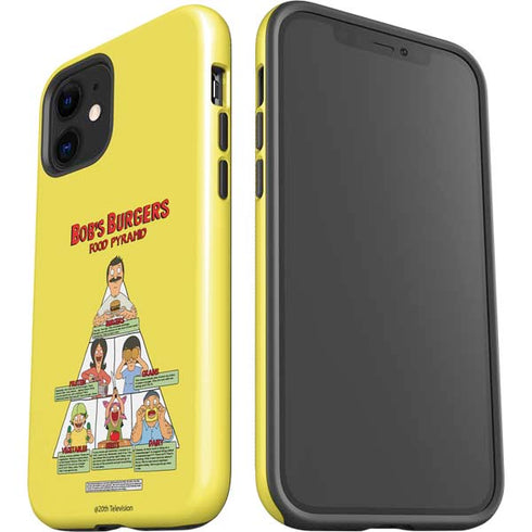 Bobs Burgers Food Pyramid iPhone 12 Impact Case