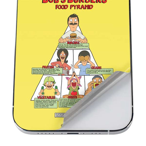 Bobs Burgers Food Pyramid iPhone 12 Pro Max Skin