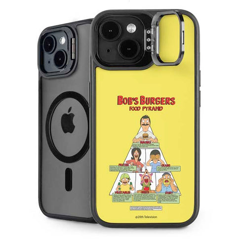 Bobs Burgers Food Pyramid iPhone 13 Kickstand Case