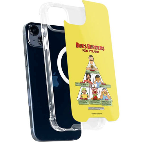 Bobs Burgers Food Pyramid iPhone 13 MagSafe Case