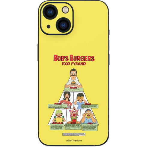 Bobs Burgers Food Pyramid iPhone 13 Mini Skin