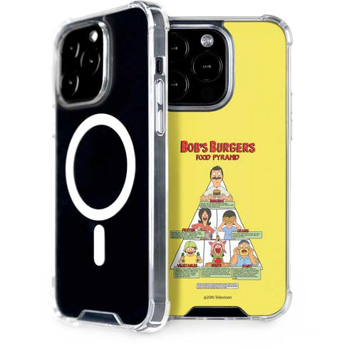 Bobs Burgers Food Pyramid iPhone 13 Pro MagSafe Case