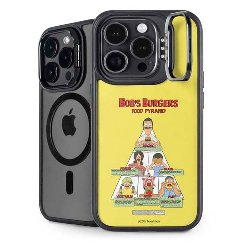 Bobs Burgers Food Pyramid iPhone 13 Pro Max Kickstand Case