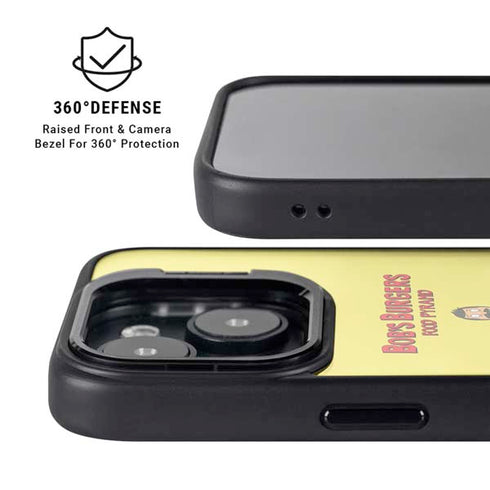 Bobs Burgers Food Pyramid iPhone 14 Kickstand Case