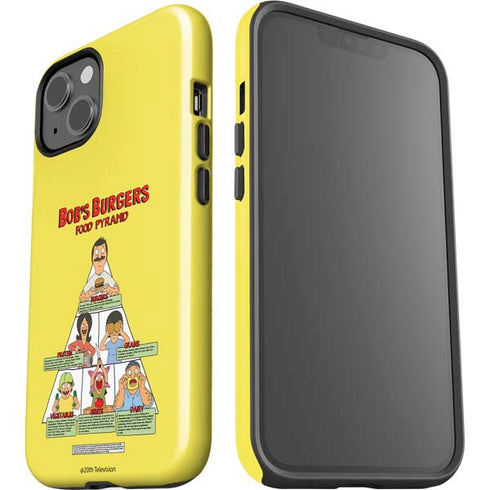 Bobs Burgers Food Pyramid iPhone 14 Plus Impact Case