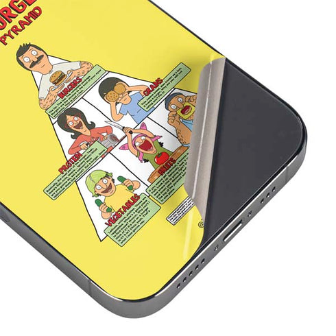 Bobs Burgers Food Pyramid iPhone 14 Pro Skin