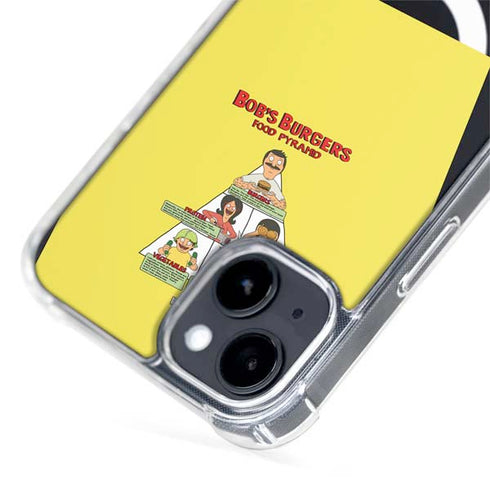 Bobs Burgers Food Pyramid iPhone 15 Plus MagSafe Case