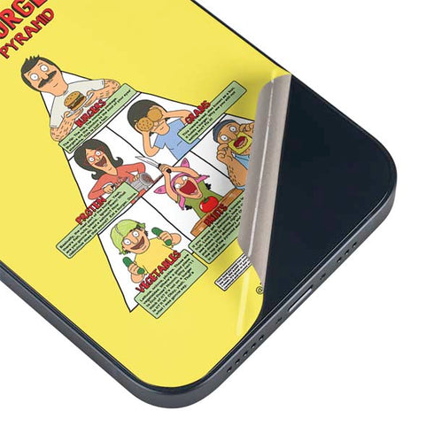 Bobs Burgers Food Pyramid iPhone 15 Plus Skin