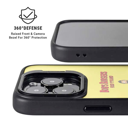 Bobs Burgers Food Pyramid iPhone 15 Pro Kickstand Case