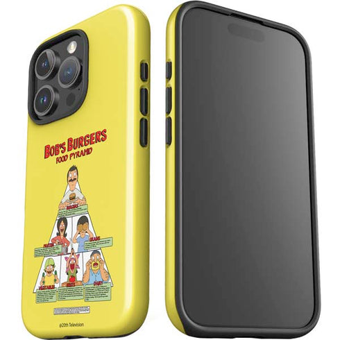 Bobs Burgers Food Pyramid iPhone 16 Pro Impact Case